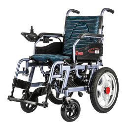 吉芮电动轮椅折叠轻便智能全自动老人老年残疾人铝合金锂电代步车