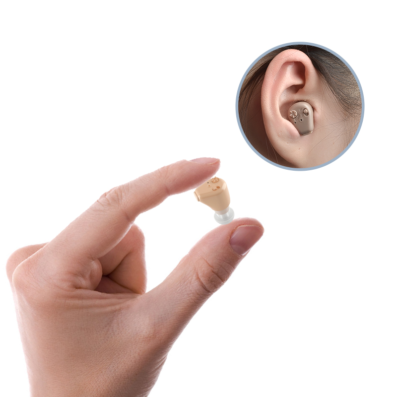 老人专用助听器无线隐形耳道耳内式年轻人老年可充电式耳聋耳背zy